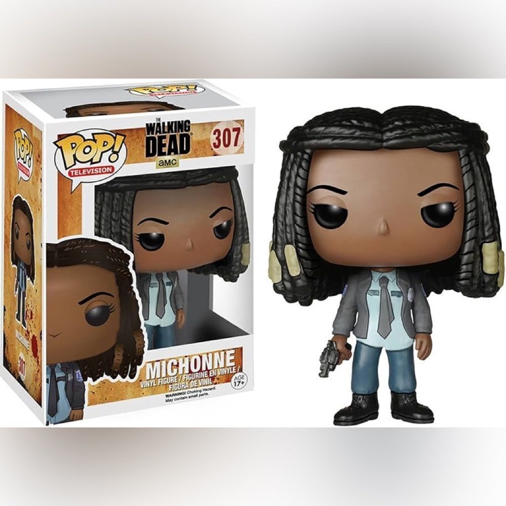 Funko Pop! TV:Waking Dead Michonne Vinyl Figure The #307 Accion 5